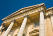 Palace facade with columns in Versailles