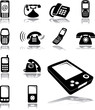 Set icons - 134. Phones Set icons - 134. Phones