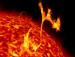 Illustration: Solar flares Solar flares