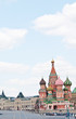 St. Basil's Cathedral in Moscow on red square