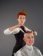 Crazy hairdresser