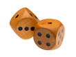 Photo: Retro wooden dice Retro wooden dice