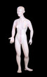 Statue mit Akupunktur-Meridianen / Vorderseite Statue mit Akupunktur-Meridianen / Vorderseite