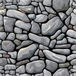 Abstract vector stone wall