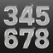 metall diamond letters and numbers big and small metall diamond letters and numbers big and small