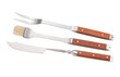 Photo en ligne au meilleur prix Several barbecue tools on a white background