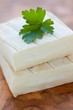 French goat cheese with parsley
