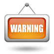 Warning caution sign Warning caution sign
