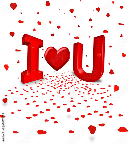 Illustration: love hearts love hearts
