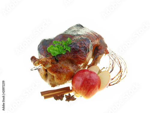 Photo: whole roast goose whole roast goose