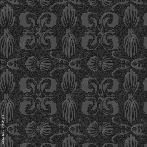 black and white background patterns. old style lack-and-white