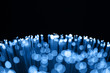 Fiber optics background with lots of light spots Fiber optics background with lots of light spots