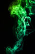 abstract wave smoke