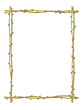 twig sprig frame pattern background twig sprig frame pattern background