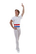 full lenght portrait of a male dancer
