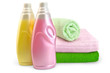 Fabric softener with towels