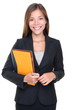 Real estate agent business woman portrait