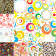 Stylish seamless wallpapers
