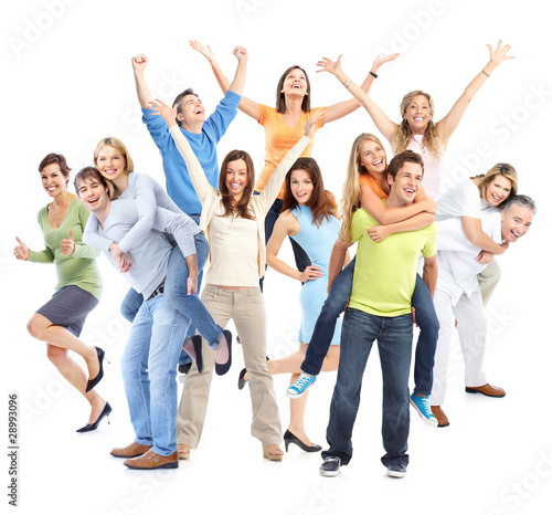 Photo: Happy people Happy people