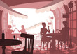 street cafe