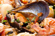 Meeresfrüchte Paella