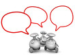robomases discutiendo