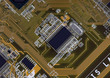 Detail of an electronic board