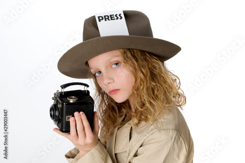 Foto: Little Girl Reporter Little Girl Reporter