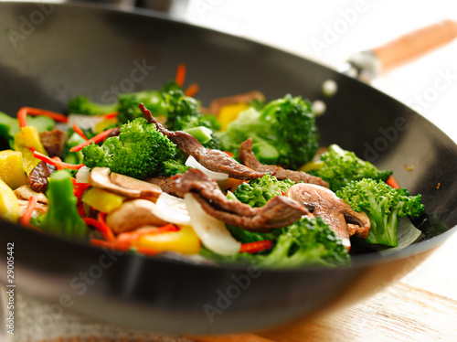 Photo: wok stir fry wok stir fry