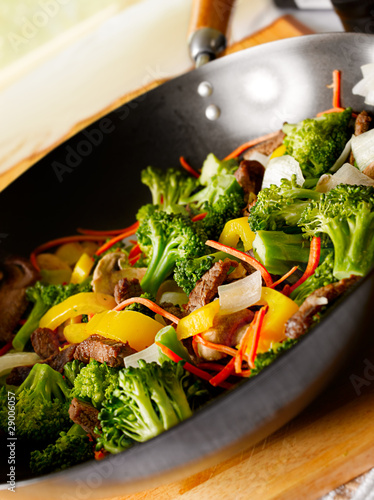 Photo: wok stir fry wok stir fry
