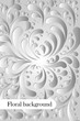 Floral background for text Floral background for text