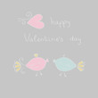 Happy Valentine's day. Greeting card Happy Valentine's day. Greeting card