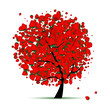 Energy strawberry tree for your design