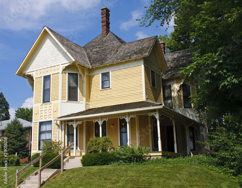 Photo: Yellow Victorian on Sunny Hill Yellow Victorian on Sunny Hill