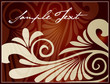 Elegant vintage cover