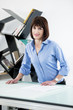 Successful Female Architect or Enginneer