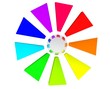 Regenbogenfarben