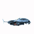 spaceship in snow planet white background spaceship in snow planet white background