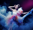 Beauty woman wearing gorgeous dress