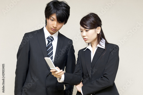Photo: a portrait of young business person a portrait of young business person