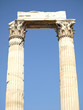 two columns of the temple of Olympian Zeus