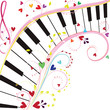 Piano keyboard