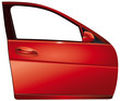Portiera automobile rossa