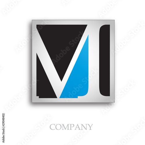 letter m logo. Logo initial letter M # Vector
