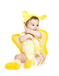 asian baby boy in a angel fancy dress asian baby boy in a angel fancy dress