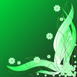 St. Patrick background, greeting card
