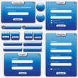 vector set: web forms