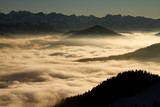 Wolkenmeer in den Alpen - Fine Art prints