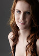 Adult redhead woman