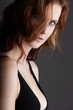 Adult redhead woman